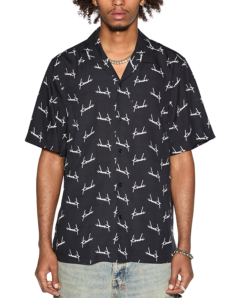 KSUBI SCRIPT LOGO CAMP SHIRT