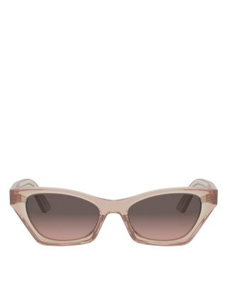DiorMidnight B1I Butterfly Sunglasses, 53mm