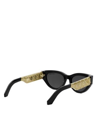 DioR&eacute;sille B1I Cat Eye Sunglasses, 53mm