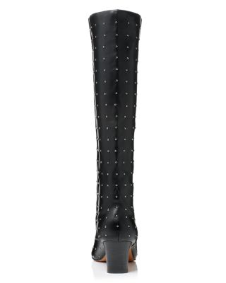 Women's Heris Studded High Heel Boots - Exclusive