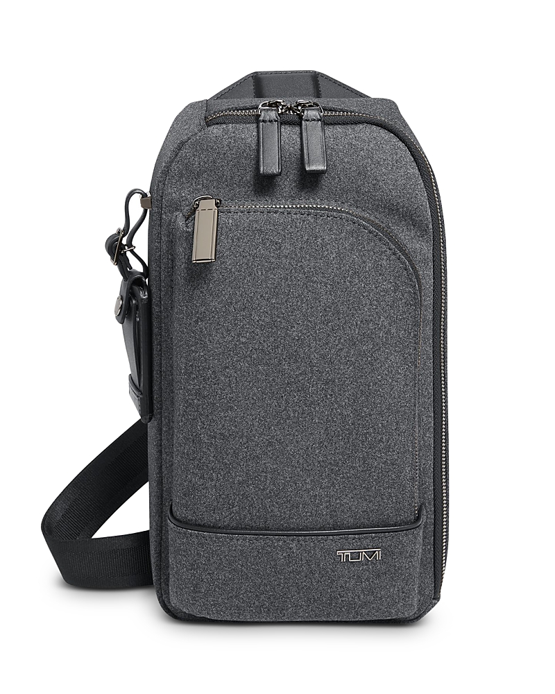 Tumi Harrison Gregory Sling Bag In Dark Charcoal