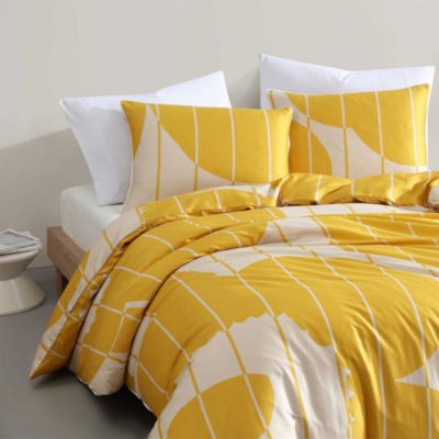 Marimekko - Vesi Unikko Cotton Sateen Floral Duvet Cover Set