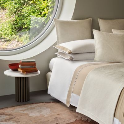 Luxury Cloud Cotton &amp; Silk Textured Euro Sham - Exclusive