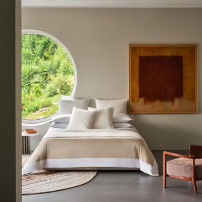 Luxury Cloud Cotton &amp; Silk Textured Euro Sham - Exclusive