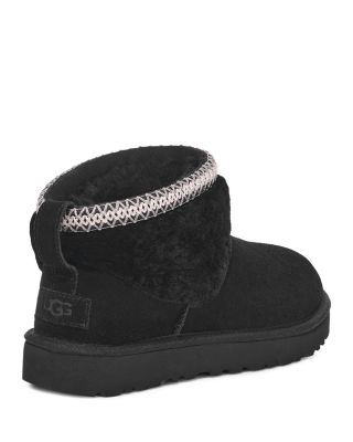 Women's Classic Ultra Mini Maxi Curly Boots