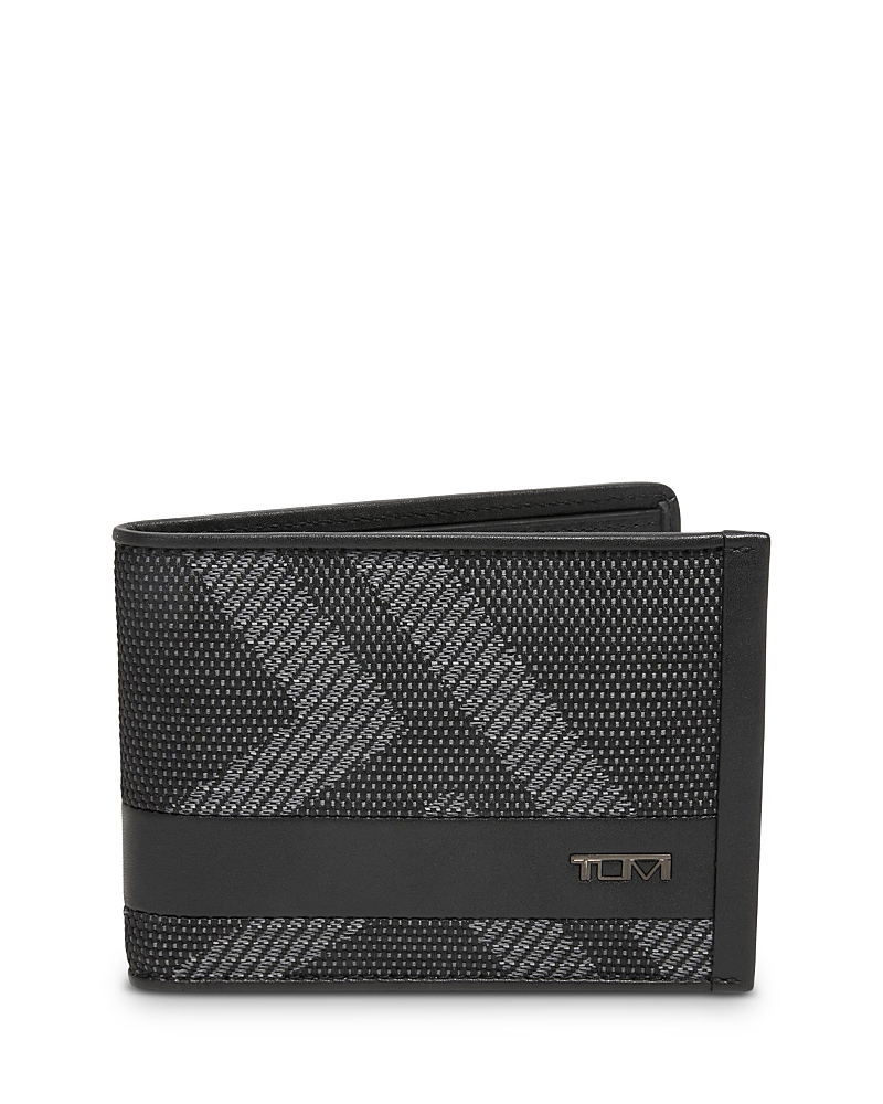 Tumi Alpha Slg Reflective Double Billfold Wallet In Reflective
