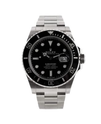 Pre-Owned Rolex - Oyster Perpetual Submariner Date Automatic Watch in Stainless Steel and Cerachrom 41mm