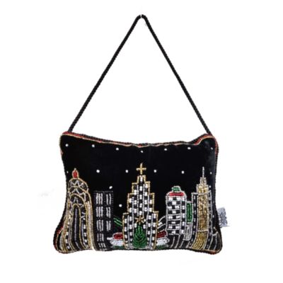 Sudha Pennathur New York City Skyline Beaded Door Knocker