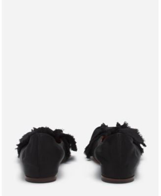 Women&#39;s Ballerina Flat with A Satin Bow