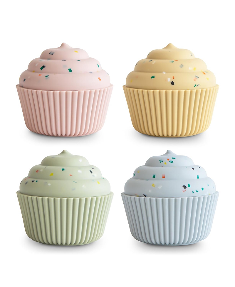 Mushie Mix And Match Cupcake Toy - Ages - 10 Months +