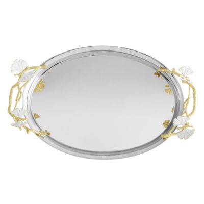 Butterfly Ginkgo Gold Medium Tray