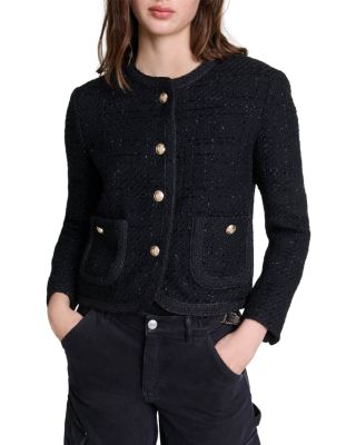 Vibleed Tweed Cropped Jacket