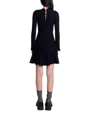 Raffie Ribbed Flared Dress