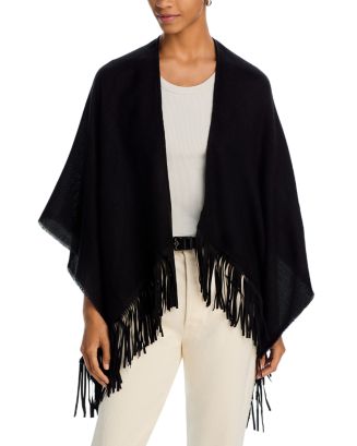 V Fraas Fringed Ruana - Exclusive | Bloomingdale's Jewelry & Accessories