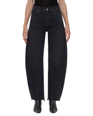 AGOLDE - Luna High Rise Pieced Taper Jeans in Possess