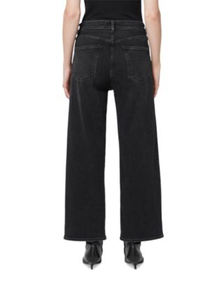 Ren High Rise Wide Leg Jeans in Hush