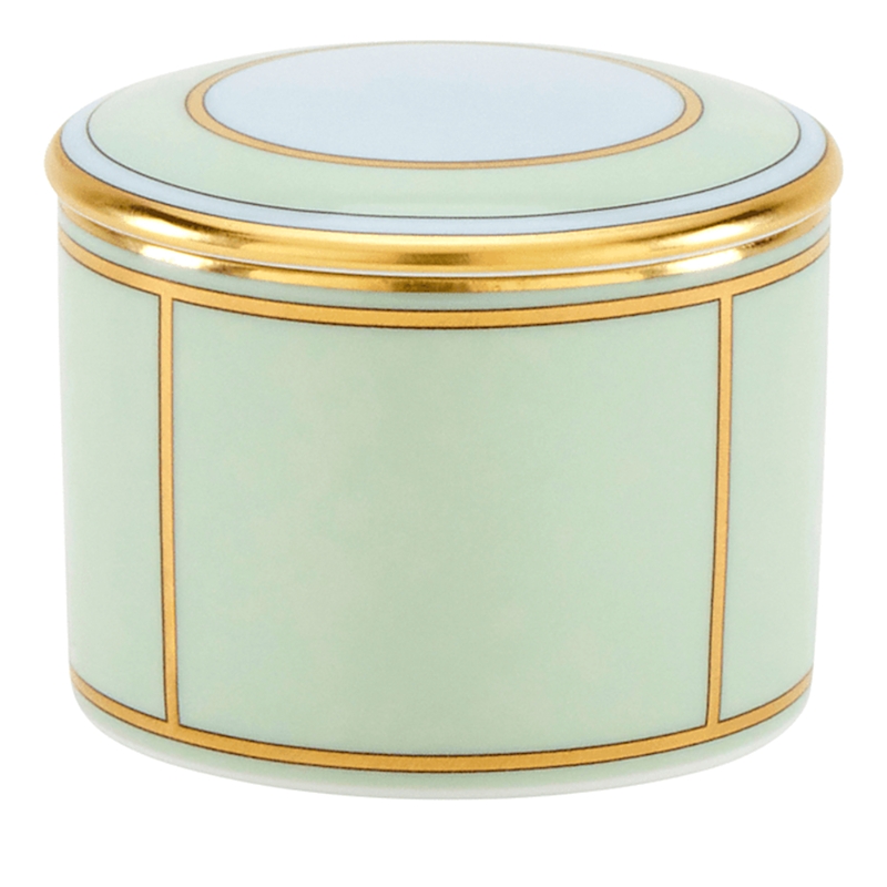 Ginori 1735 Little Box With Cover In Verde