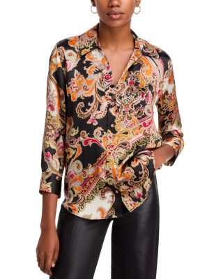 L'AGENCE - Dani Silk Blouse