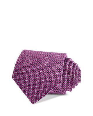 The Men's Store at Bloomingdale's Classic Geo Dot Necktie - Exclusive