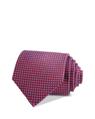 The Men's Store at Bloomingdale's Classic Geo Dot Necktie - Exclusive