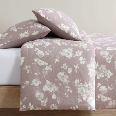 Eternity Floral Cotton Gauze 3 Piece Bedding Set