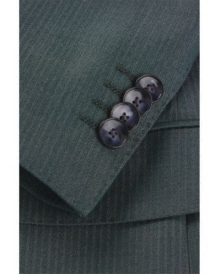 H-Huge Tonal Herringbone Slim Fit Suit