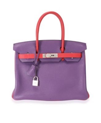 Pre-Owned Hermes Birkin Leather Handbag