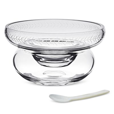 William Yeoward Crystal - Ada Caviar/Seafood Server with Spoon