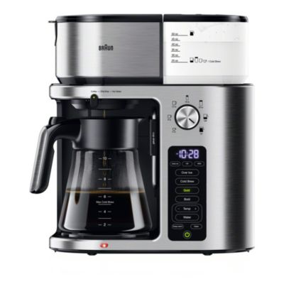 Braun MultiServe Plus 10- Cup Drip Coffee Maker with Cold Brew