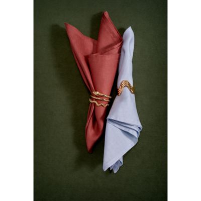 Ripple Napkin Rings, Set of 4