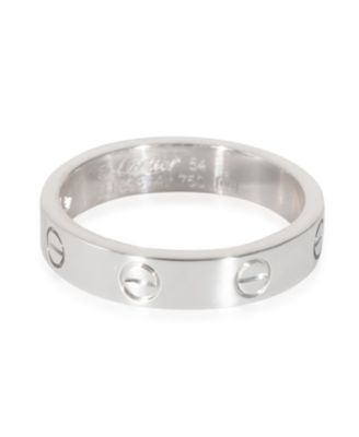 Pre-Owned Cartier Love 18K White Gold Band