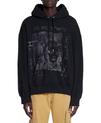 Lanvin X Future Unisex Loose-Fit Printed Hoodie