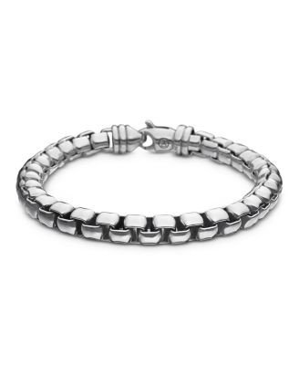 David Yurman - Men's Box Chain Bracelet in Sterling Silver, 7.3mm
