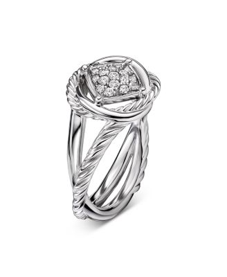 Infinity Ring with Diamonds