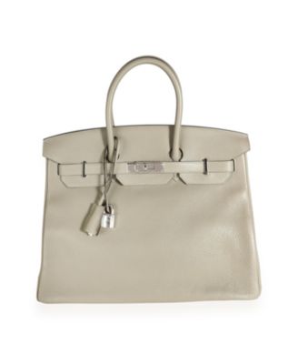 Pre-Owned Hermes Birkin Leather Handbag