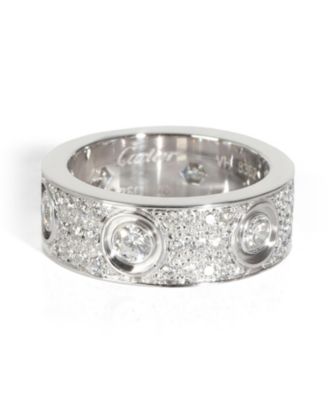 Pre-Owned Cartier Love 18K White Gold Band