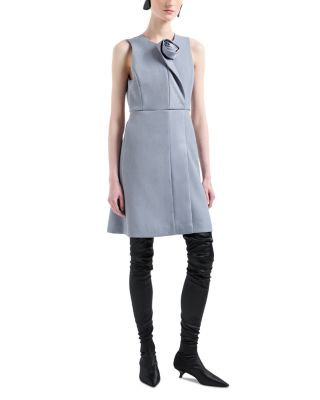 Emporio Armani Rosette Trim Dress