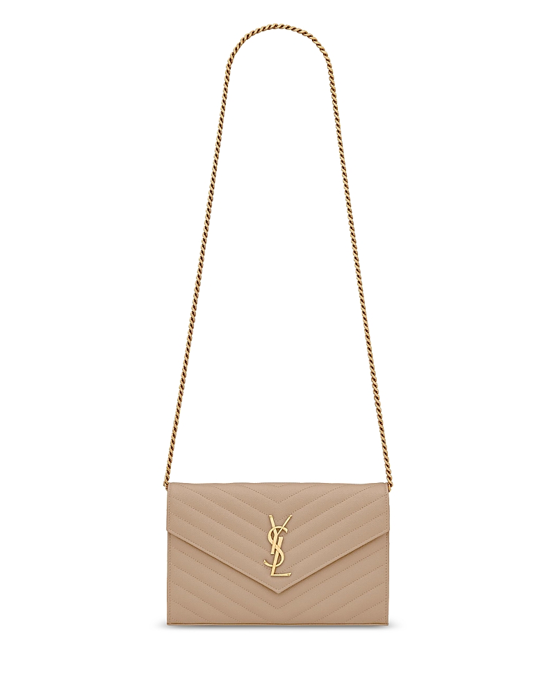 Saint Laurent Classic Cassandre Chain Wallet