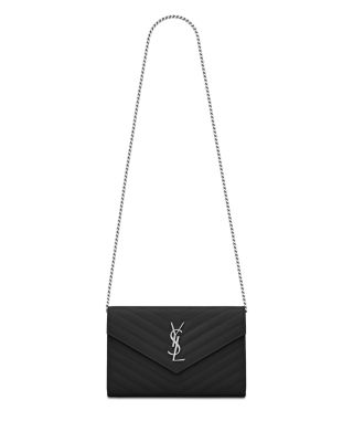Saint Laurent Classic Cassandre Chain Wallet