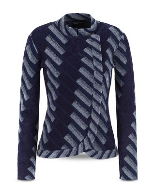 Geometric Chenille Jacket