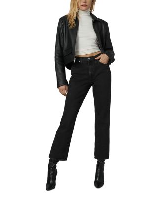 x Dani Michelle The Maren Leather Jacket