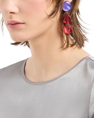 Short Sleeve Blouse in Stretch Silk