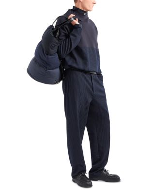 Pinstriped Jersey Trousers