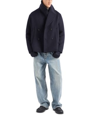 Relaxed Fit Stonewashed Jeans in Blue