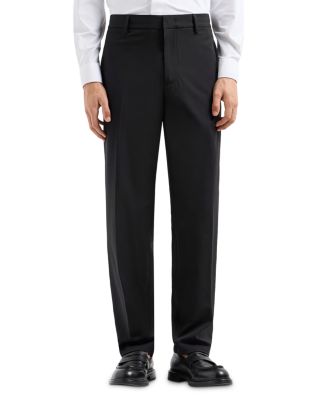 Emporio Armani - Technical Nylon Stretch Regular Fit Pants