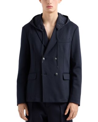 Emporio Armani - Double Breasted Fleece Jacket