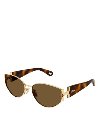 Chloe Marcie Oval Sunglasses, 59mm