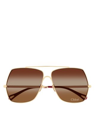 Aly Square Sunglasses, 62mm