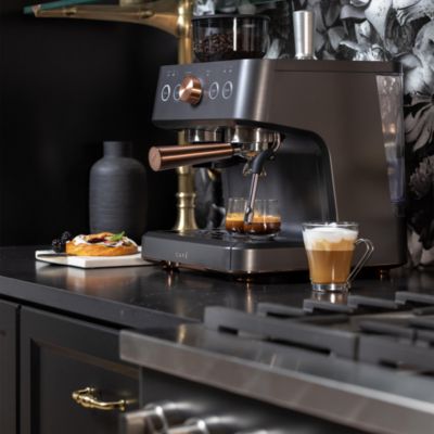 Caf&eacute;™ BELLISSIMO Semi Automatic Espresso Machine + Frother