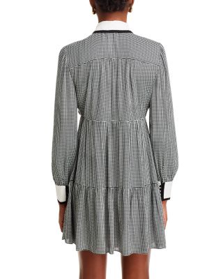 Alice+Olivia■Carol Tie Neck Mini Dress■ドレス Alice + Olivia Carol Tie Neck Tunic Minidress | Nordstrom